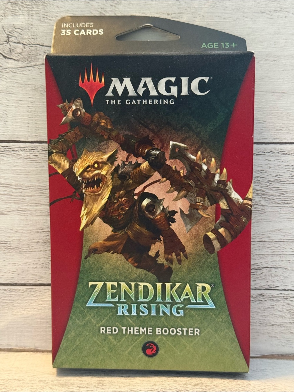 Magic The Gathering Zendikar Rising Red Theme 35 Card Booster